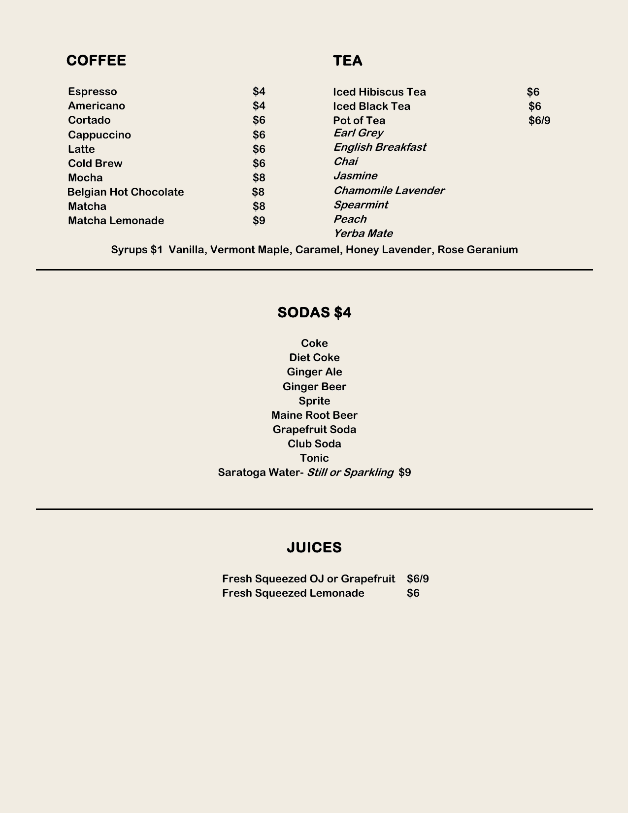 Main menu page 4